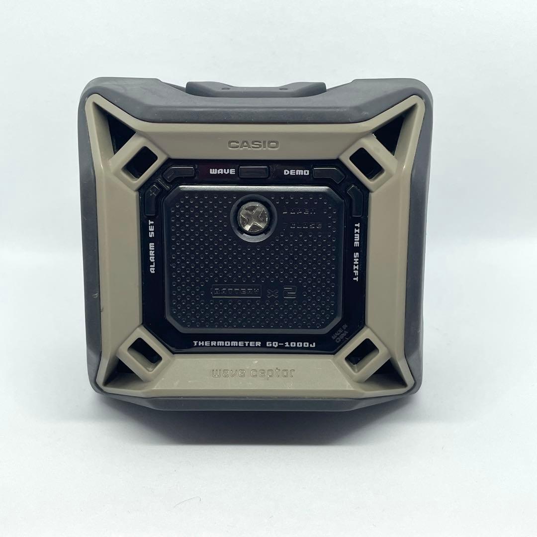 CASIO G-SHOCK 目覚まし時計 GQ-1000J 電波受信未確認