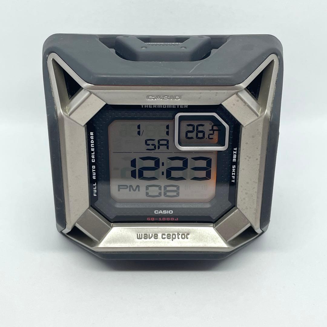CASIO G-SHOCK 目覚まし時計 GQ-1000J 電波受信未確認