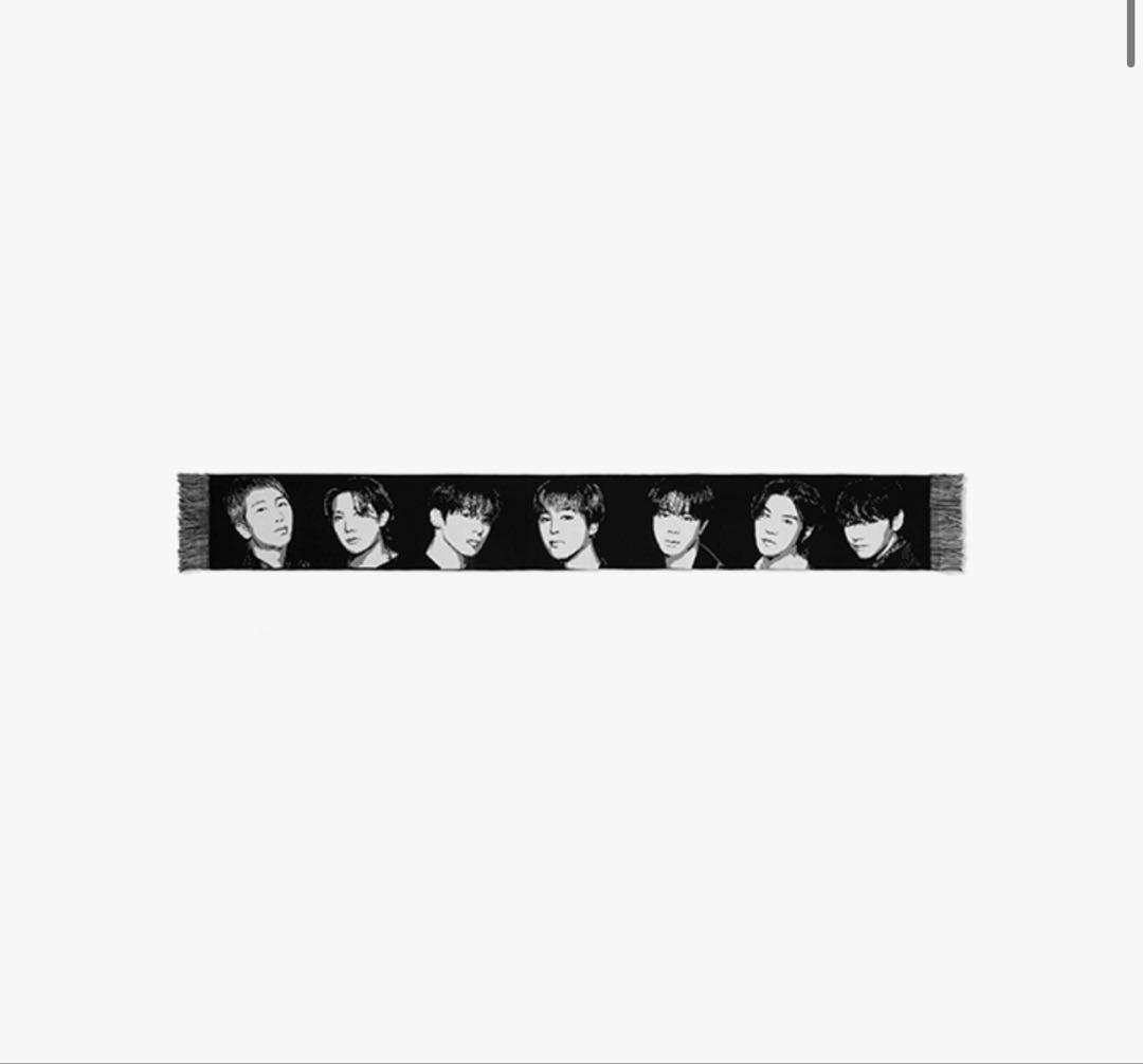 BTS ARRIVING GLOBAL限定　マフラー　アリラン