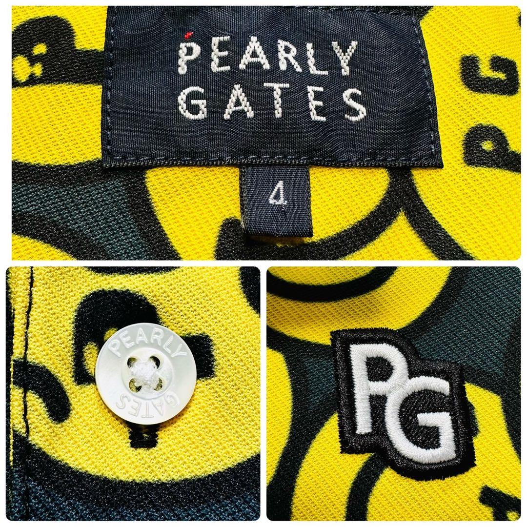 新品同様 PEARLY GATES◆PG SMILE ゴルフウェア ポロシャツ