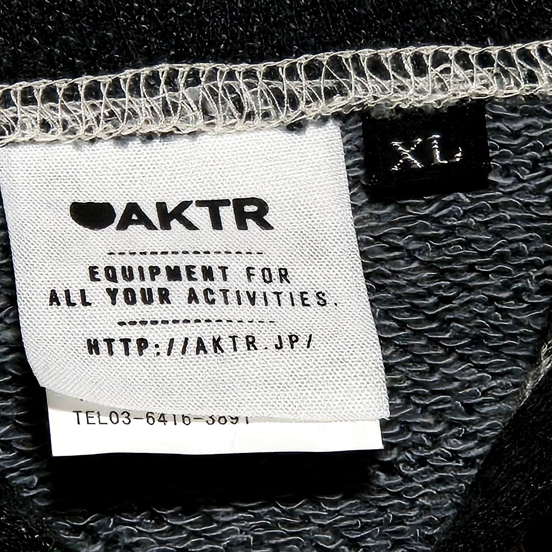 【未使用】AKTR 裏毛　ライトスウェットパーカー　バスケパーカー　XL