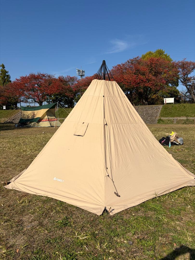 YARN PLUS TC ワンポールテント 2-4人用