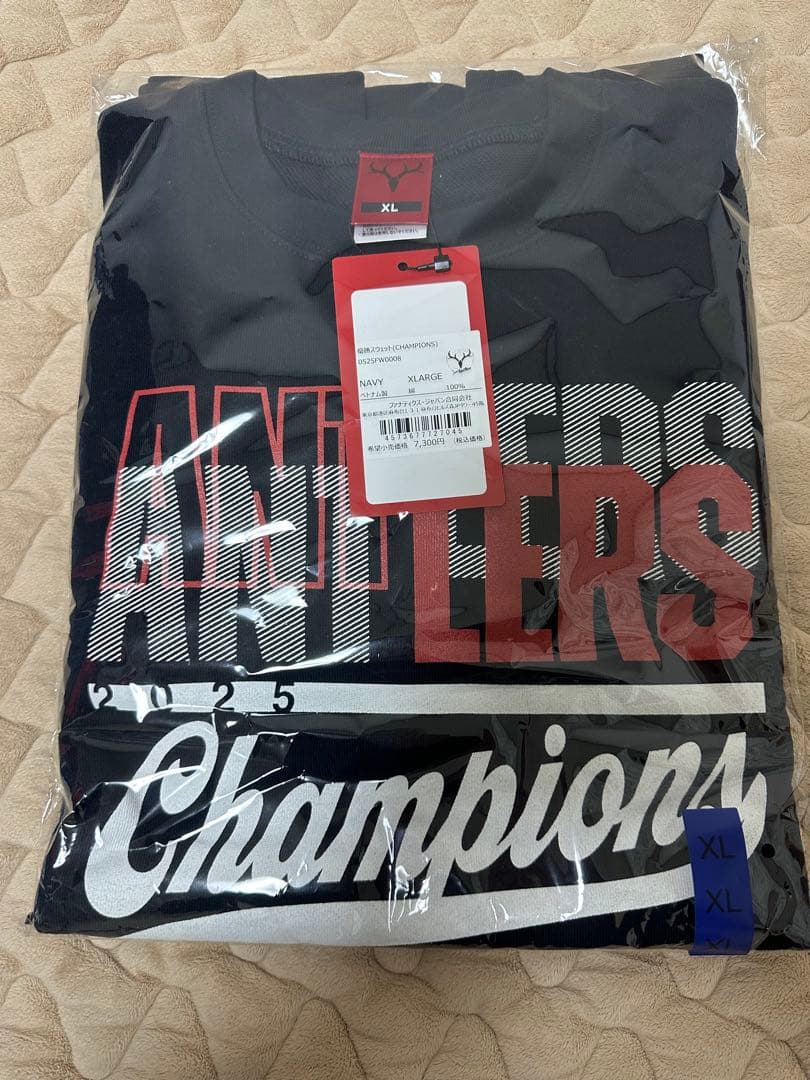 新品☆鹿島アントラーズ 優勝記念スウェット