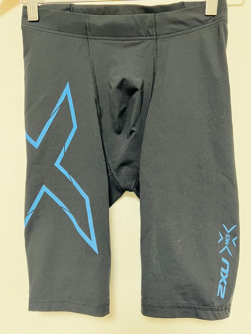 2XU MCS メンズ ランンニングショーツ BLK/UAF S