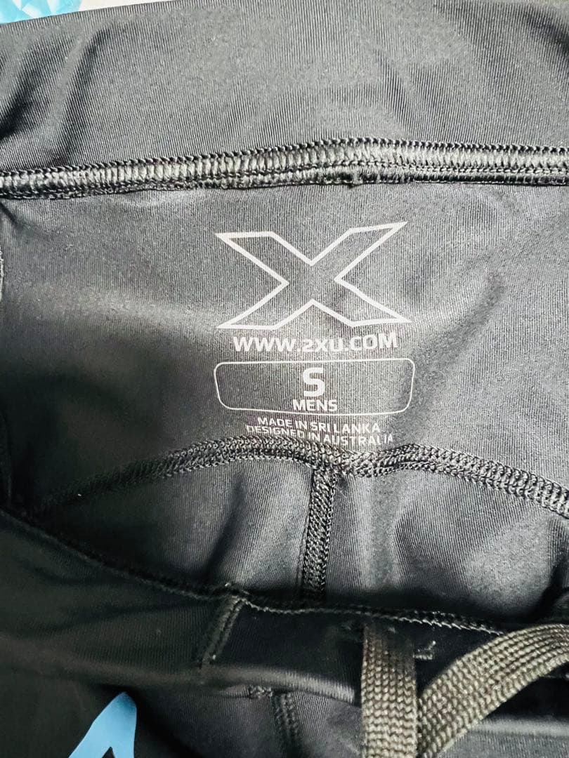 2XU MCS メンズ ランンニングショーツ BLK/UAF S