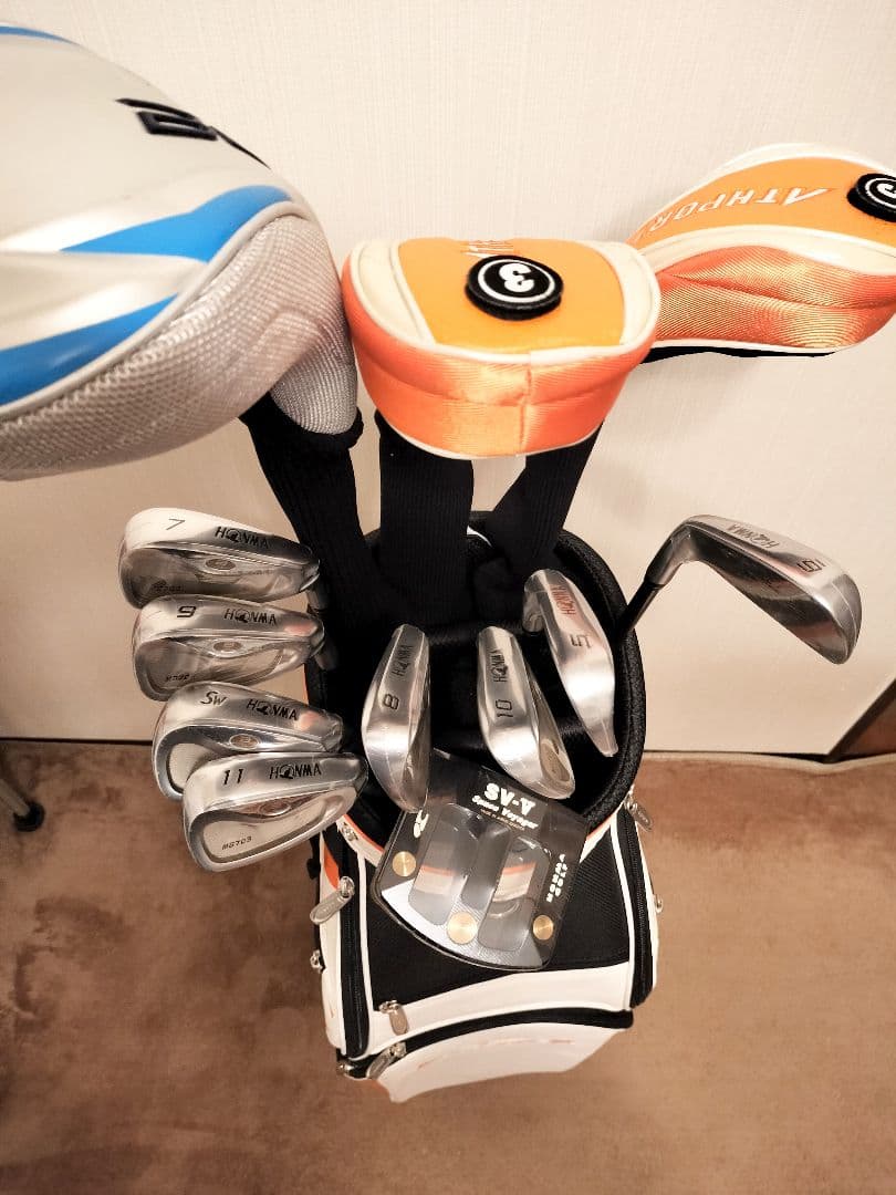 超美品　本間（HONMA） ゴルフクラブセット （BERES MG703含む）