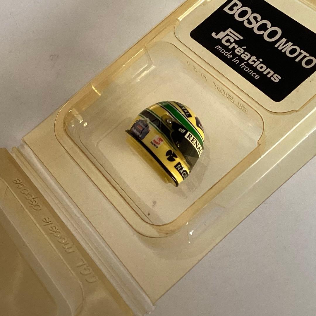 アイルトン・セナ　ヘルメット1994年　3DピンバッジBOSCO MOTO
