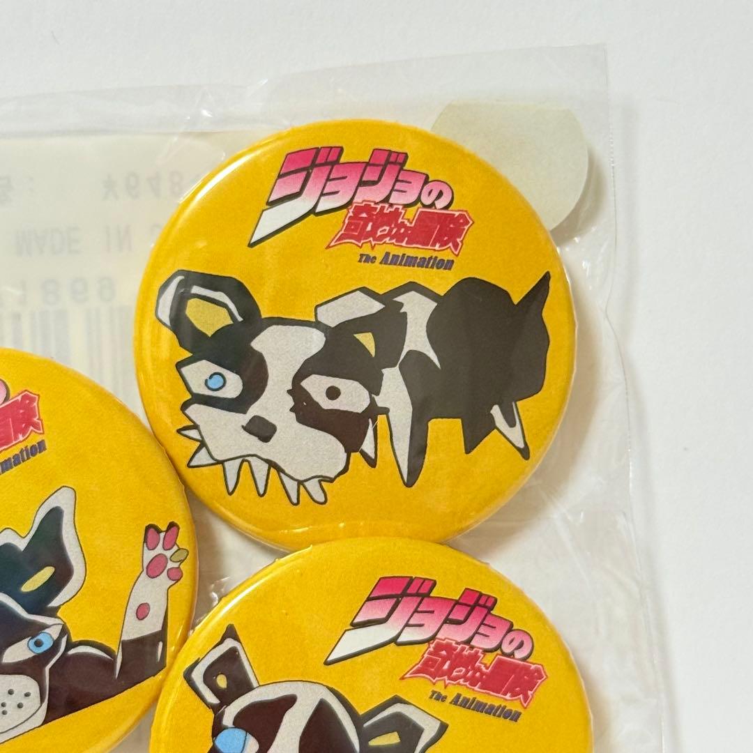 ジョジョの奇妙な冒険　イギー　タワーレコード　缶バッジ　セット　タワレコ　コラボ