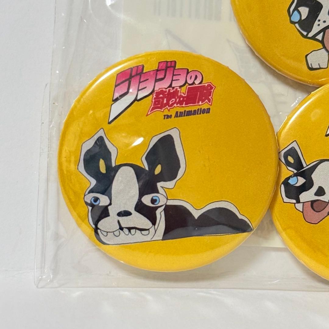 ジョジョの奇妙な冒険　イギー　タワーレコード　缶バッジ　セット　タワレコ　コラボ