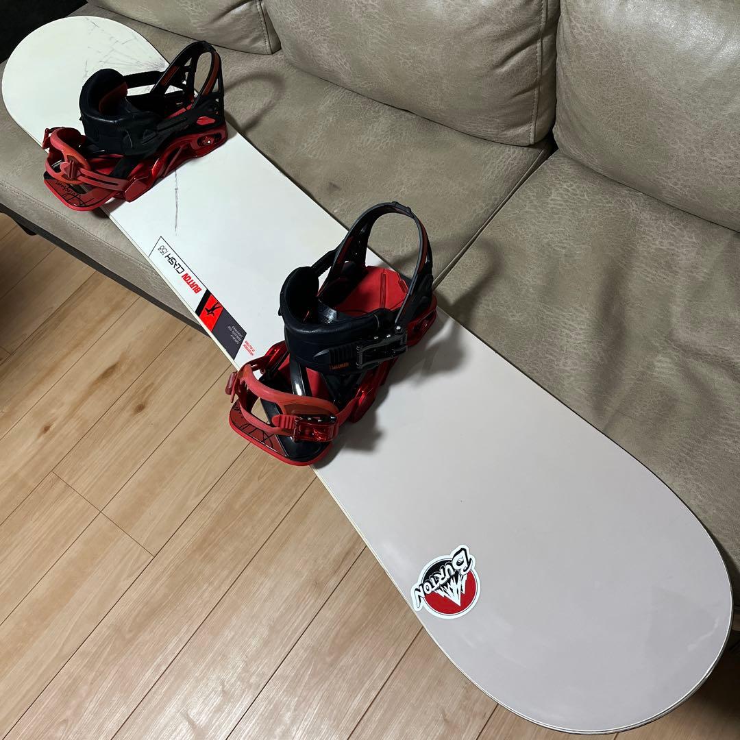 BURTON CLASH 158 × SALOMON HOLOGRAM M