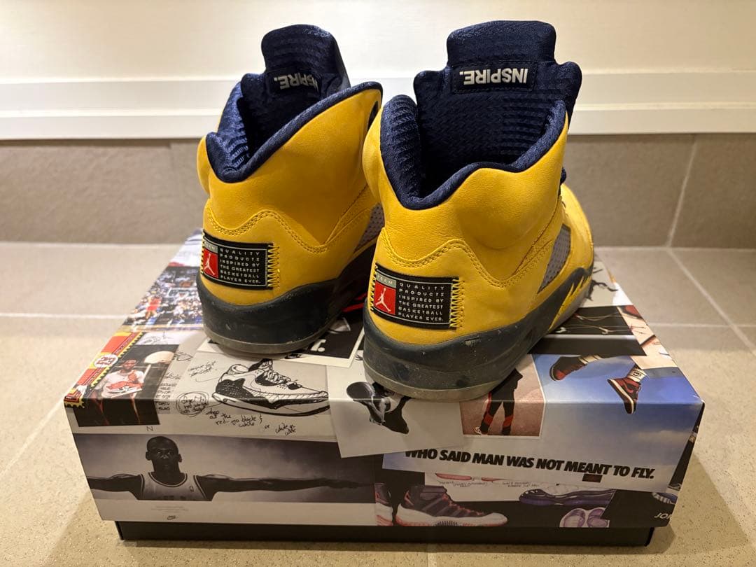 エアジョーダン5 AIR JORDAN5 ミシガン　Michigan