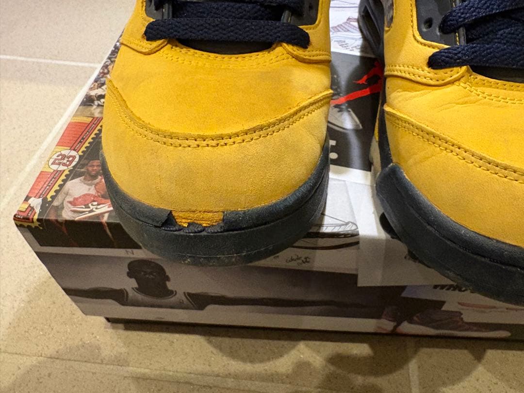 エアジョーダン5 AIR JORDAN5 ミシガン　Michigan