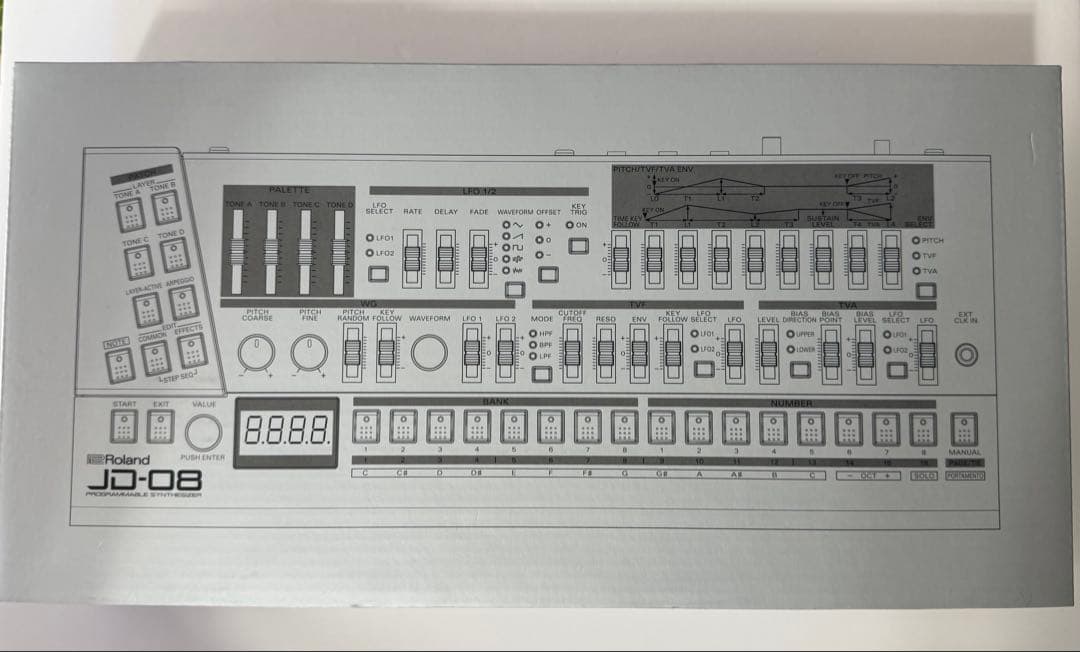 鍵盤楽器 Roland JD-08 K-25M