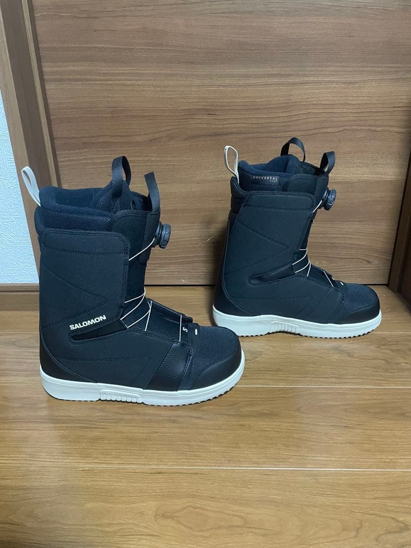 SALOMON スノーボードブーツ ブラック 28 1度のみ使用