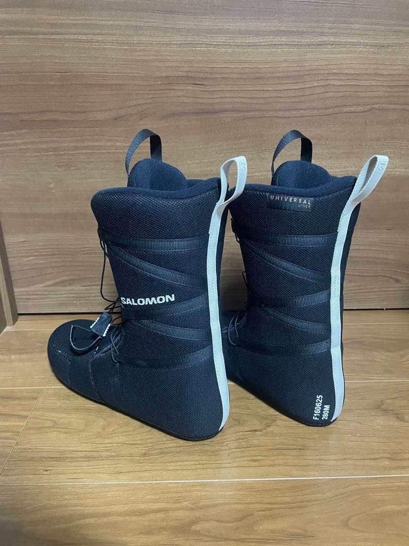 SALOMON スノーボードブーツ ブラック 28 1度のみ使用