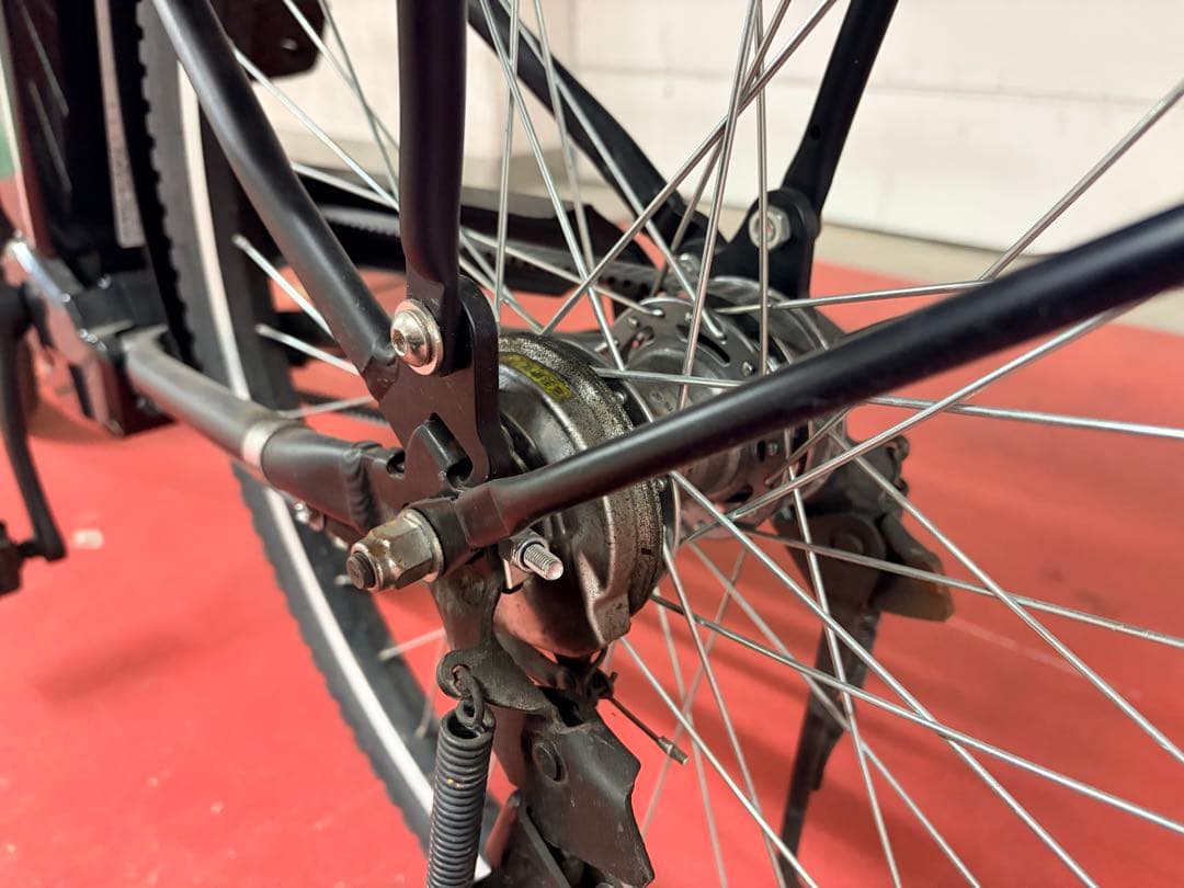 ブリヂストン　stepcruz 電動自転車 クロツヤケシ