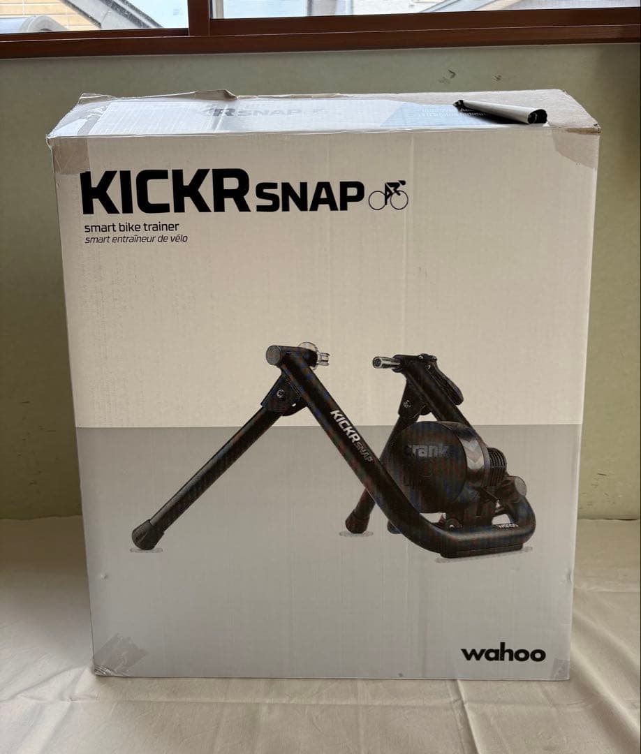 ★一部部品破損　wahoo kickrスナップ スマートバイクトレーラー★