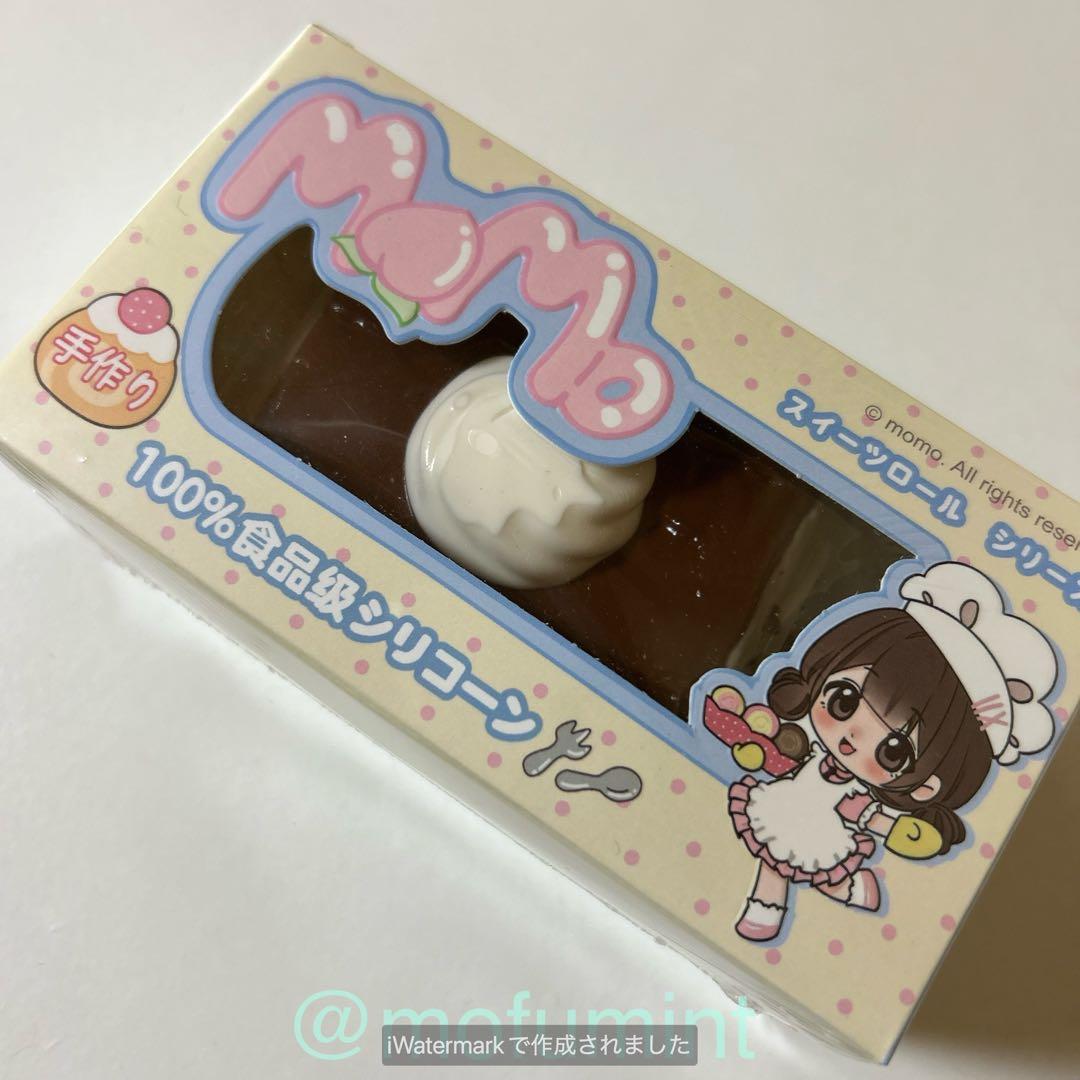 MoMo スクイーズ クリームいちごロール クリームチョコロール ももプリン 桃
