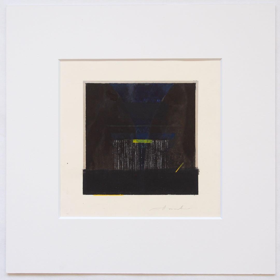 抽象画 アクリル オリジナル 作品 マット付き 絵画 現代アート モダンアート