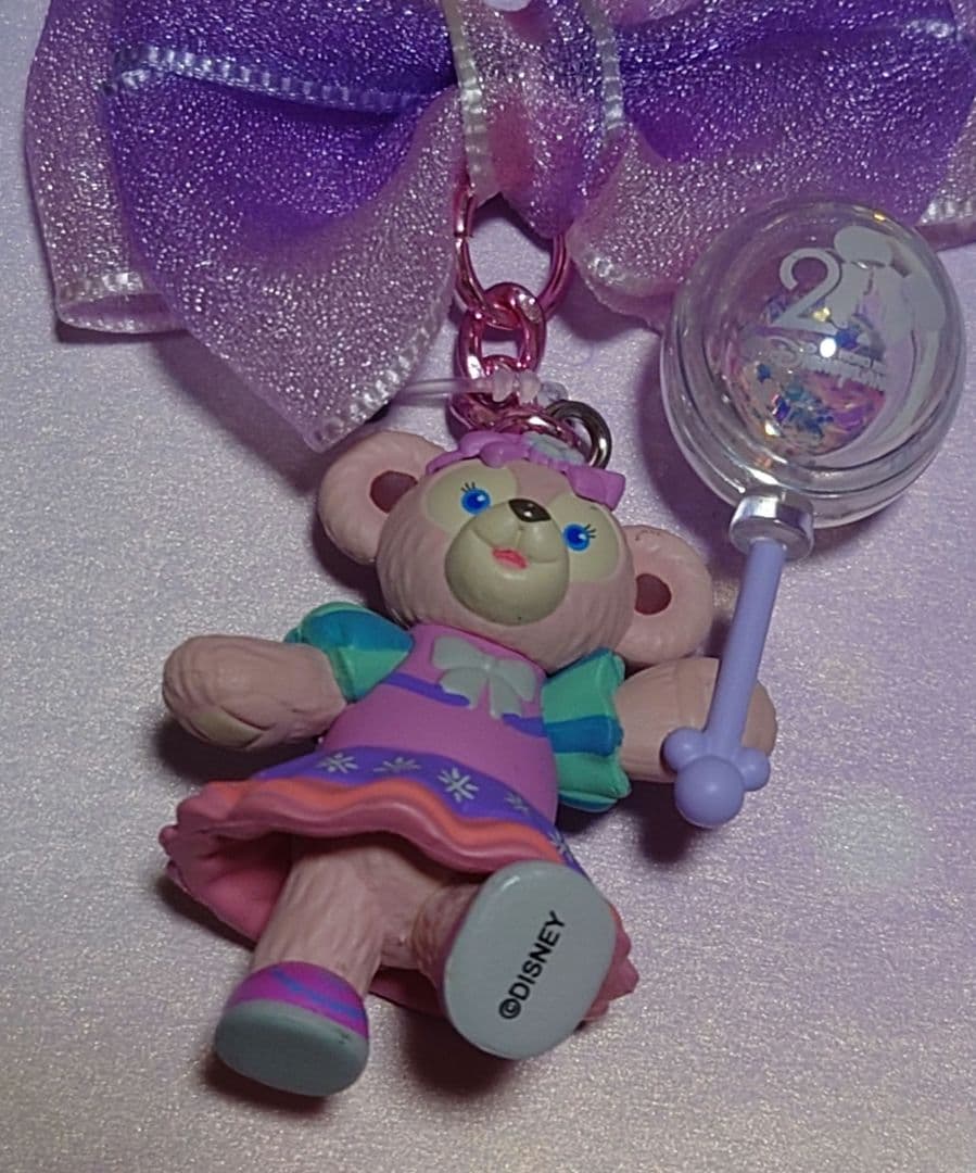 香港ディズニー（日本未発売）ダッフィー＆シェリーメイ キーホルダー