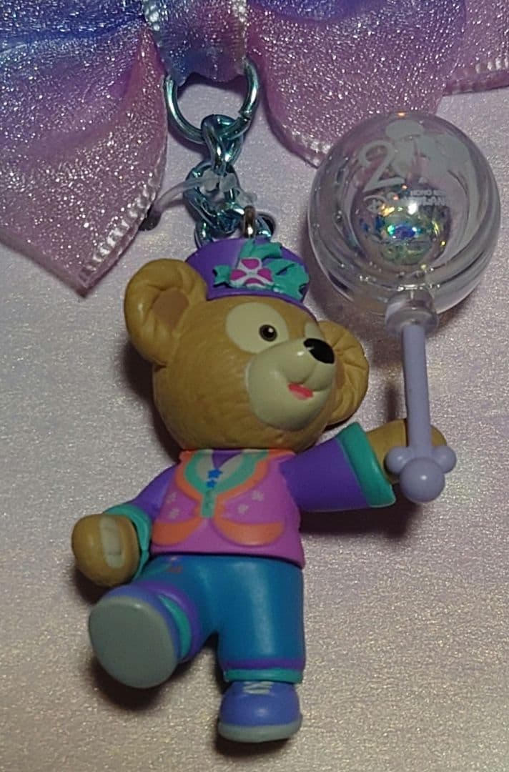 香港ディズニー（日本未発売）ダッフィー＆シェリーメイ キーホルダー