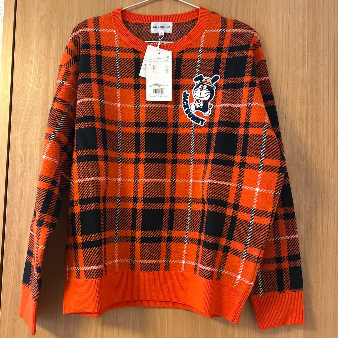 Jack Bunny!! チェック柄セーター レディース サイズ２（Ｌ）新品