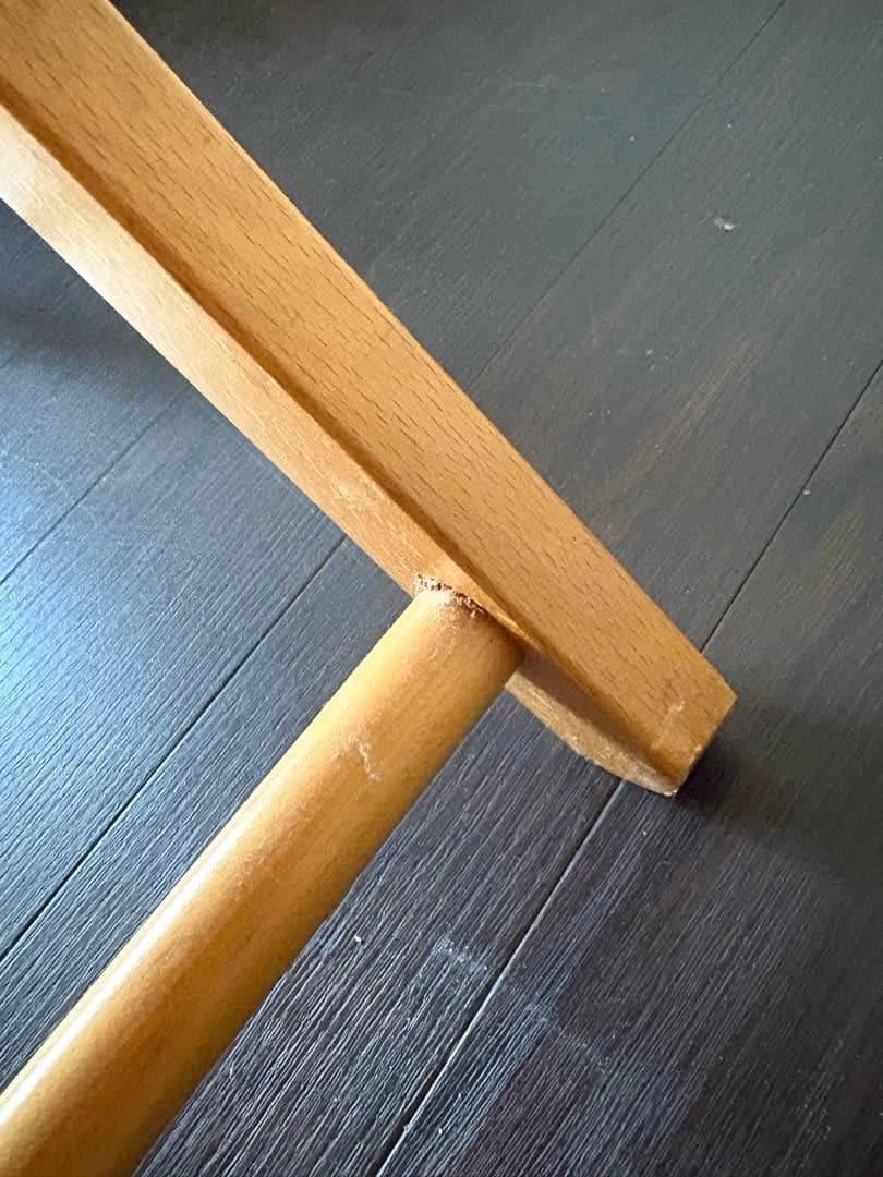 天然木製 折りたたみテーブル