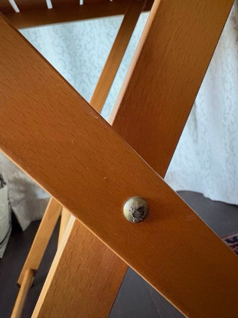 天然木製 折りたたみテーブル
