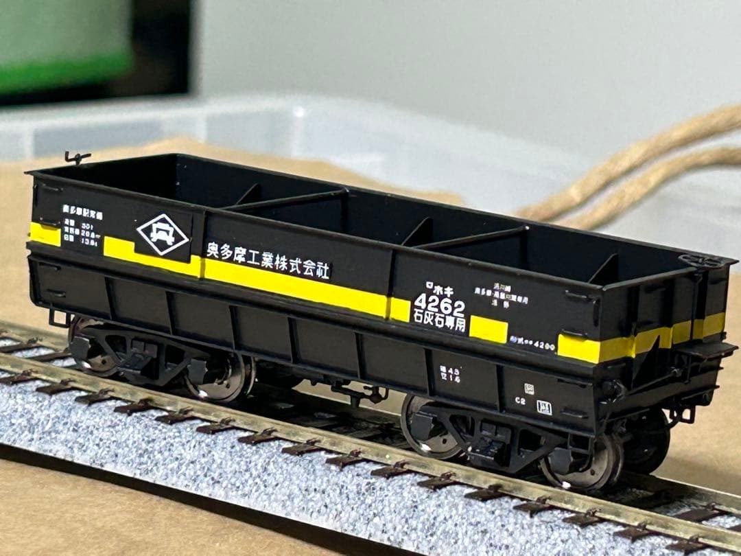 【要注意】モデルワム HO 1/80 ホキ4200 16.5㎜　連結器なし