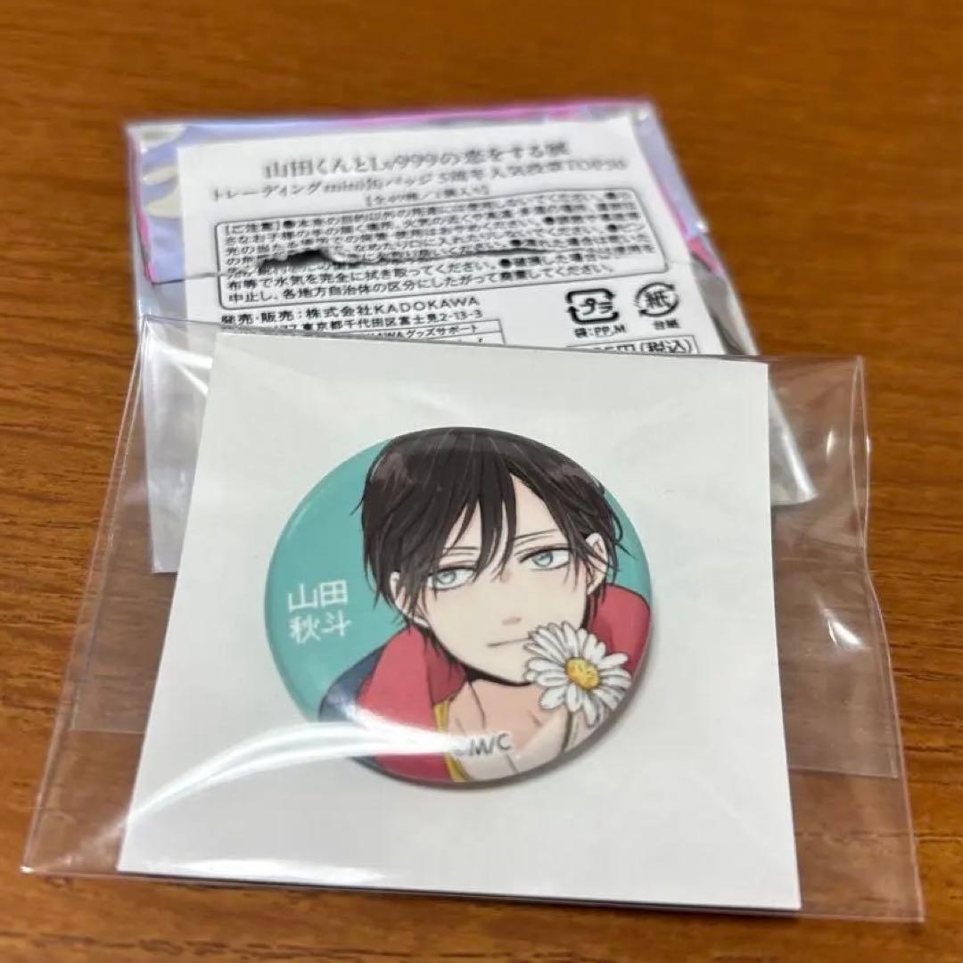 山田くんとLv999の恋をする展 トレーディングmini缶バッジ　山田秋人