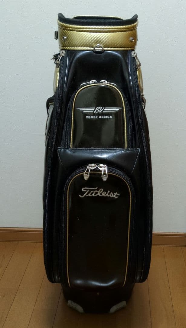 Titleist BV ゴルフバッグ 黒/金