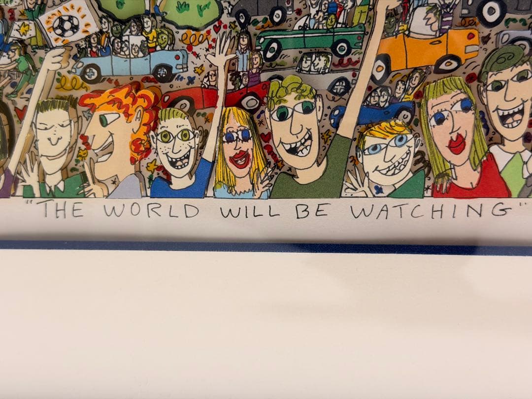 #ジェームス・リジィ「THE WORLD WILL BE WATCHING」