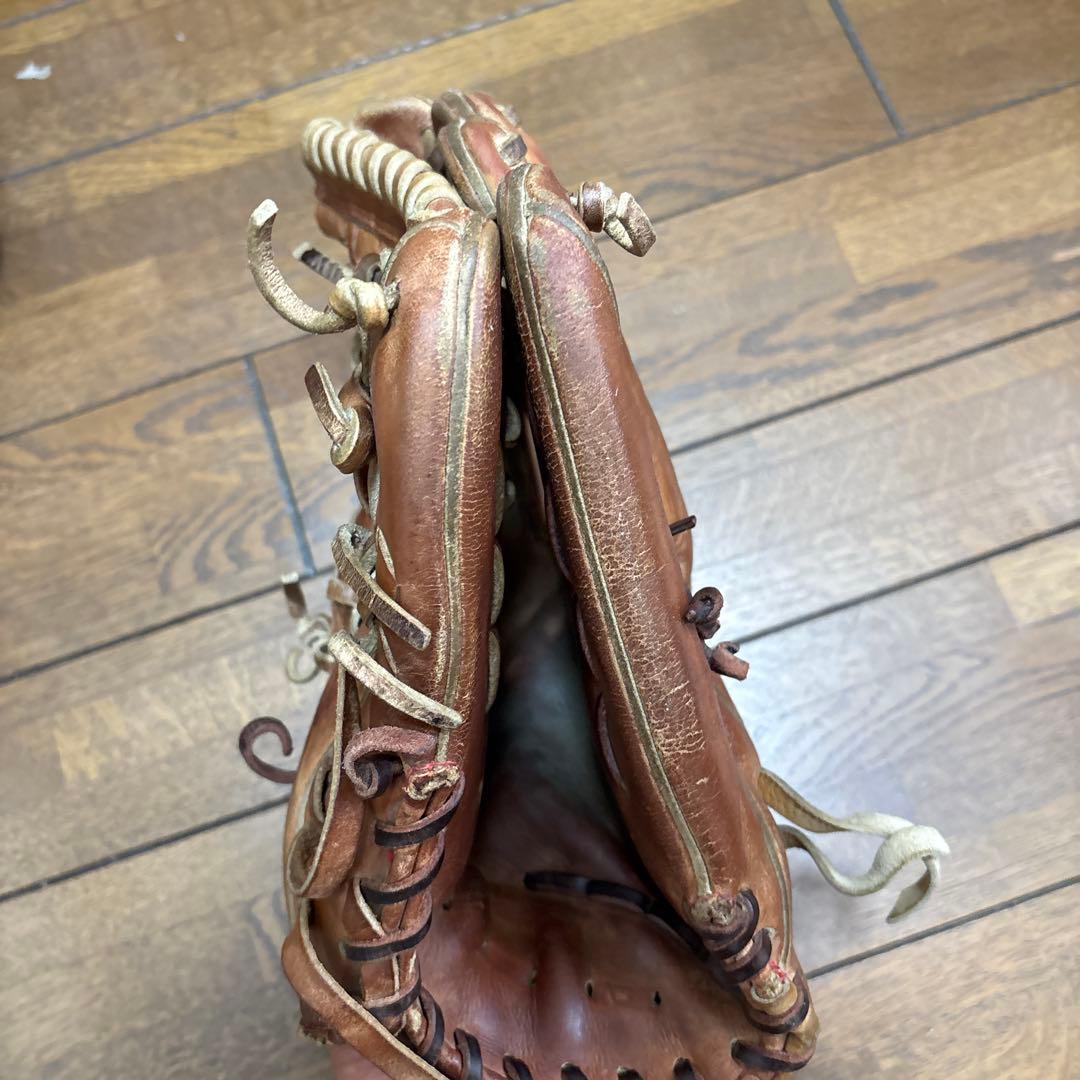 茶色 レザー 硬式グローブ