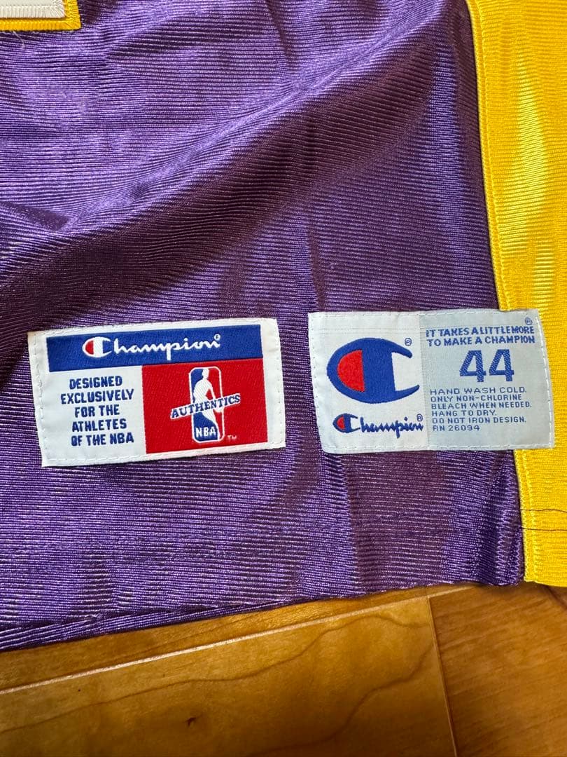 Lakers O'Neal ユニフォーム34 サイズ44 Champion