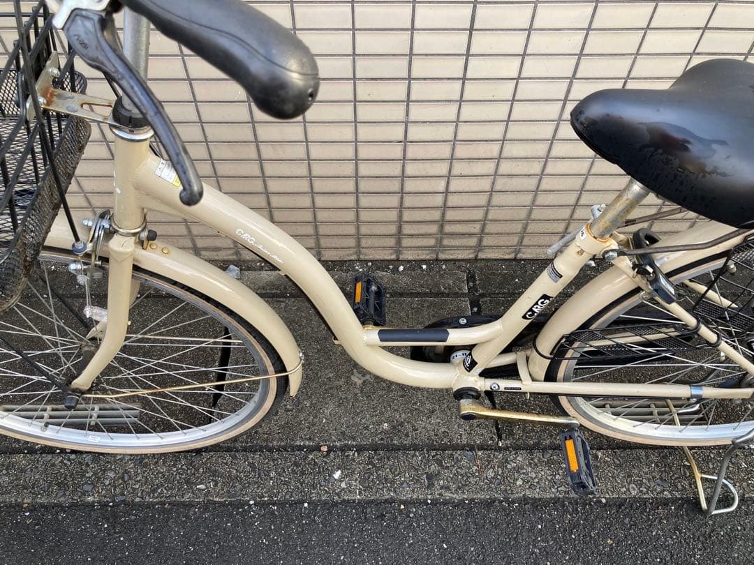 2021年4月購入 26インチ 軽快車 CARG RELAX カーグリラックス