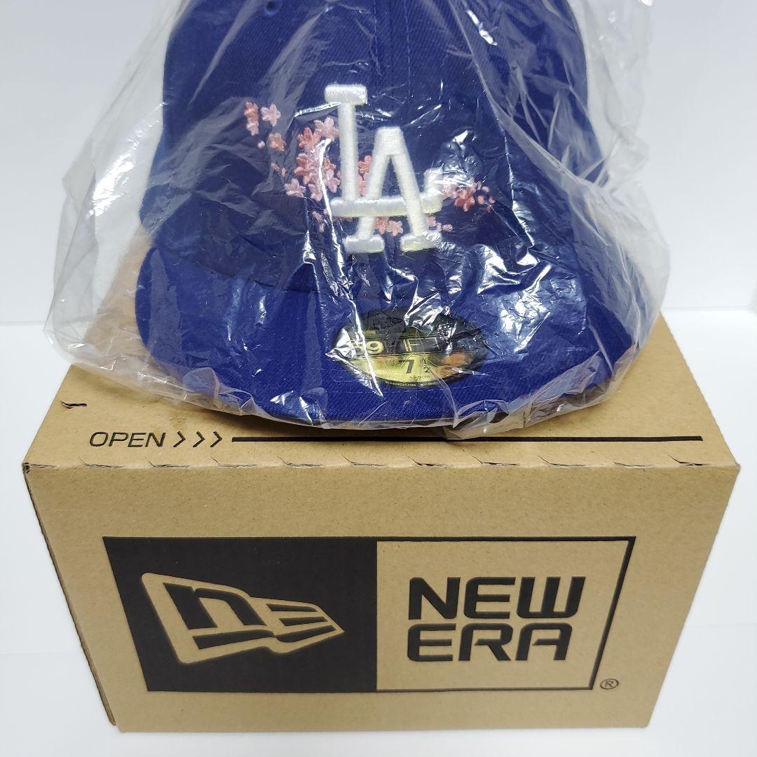 新品 LAドジャース 桜刺繍 NEW ERA 59FIFTY キャップ