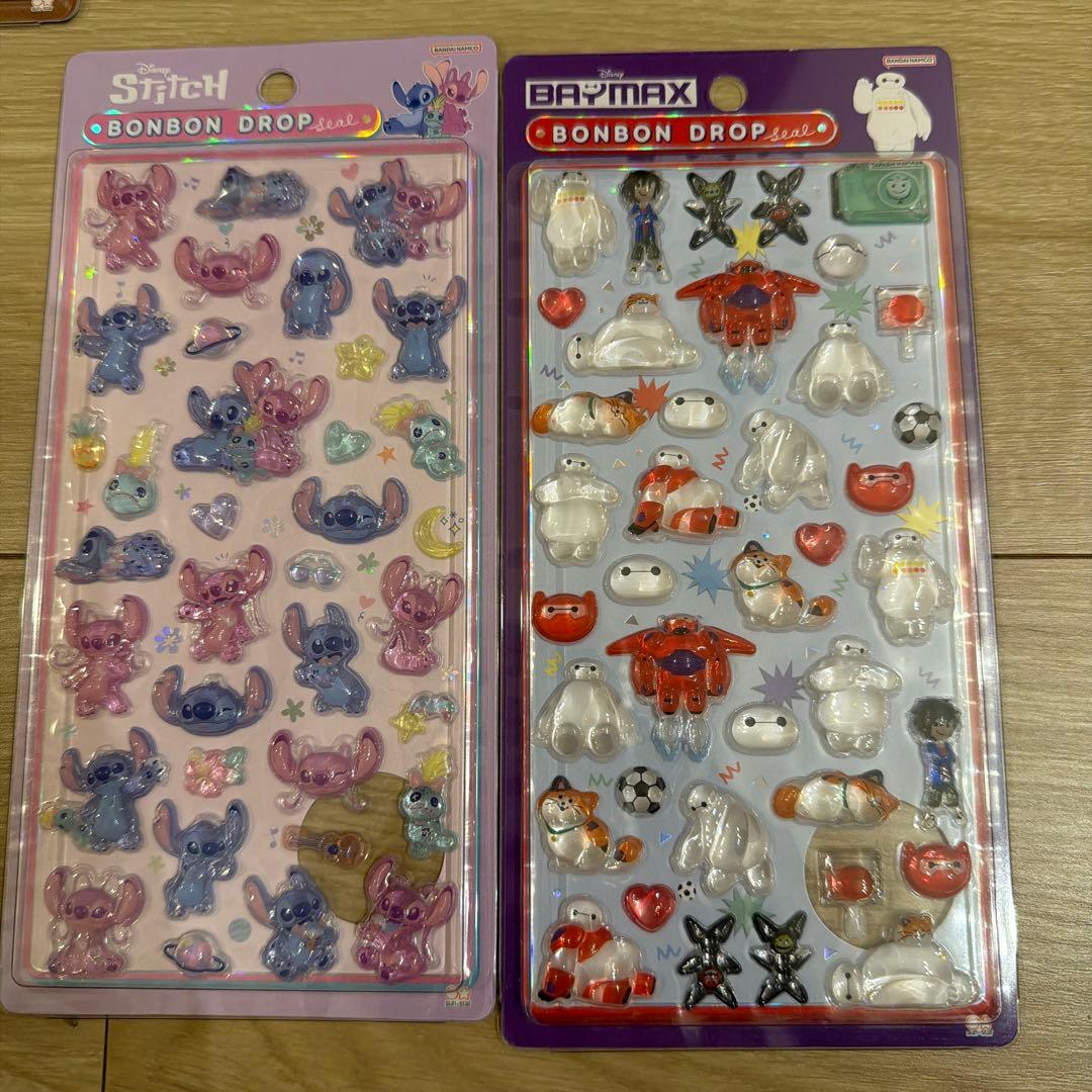 ボンドロ　ボンボンドロップシール　まとめ売り　おはじきフレーク　ディズニー