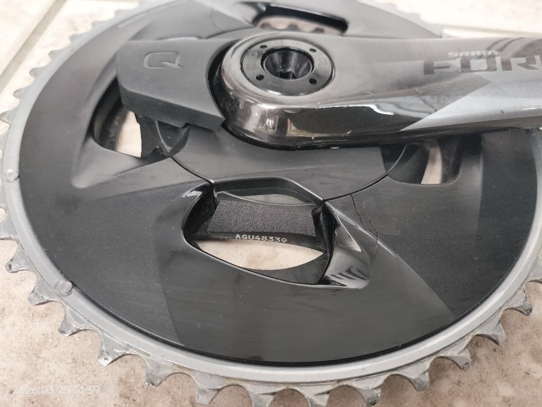 SRAM FORCE 170mm クランク パワメ付