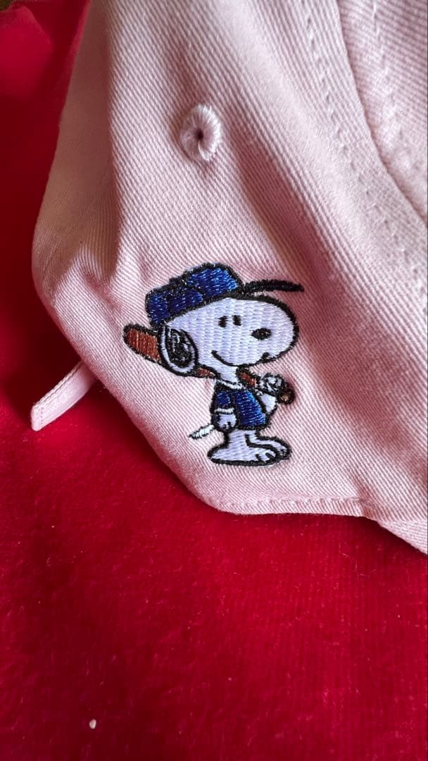 ☆新品☆キャップ　ドジャース　ピンク　スヌーピー ピーナッツ