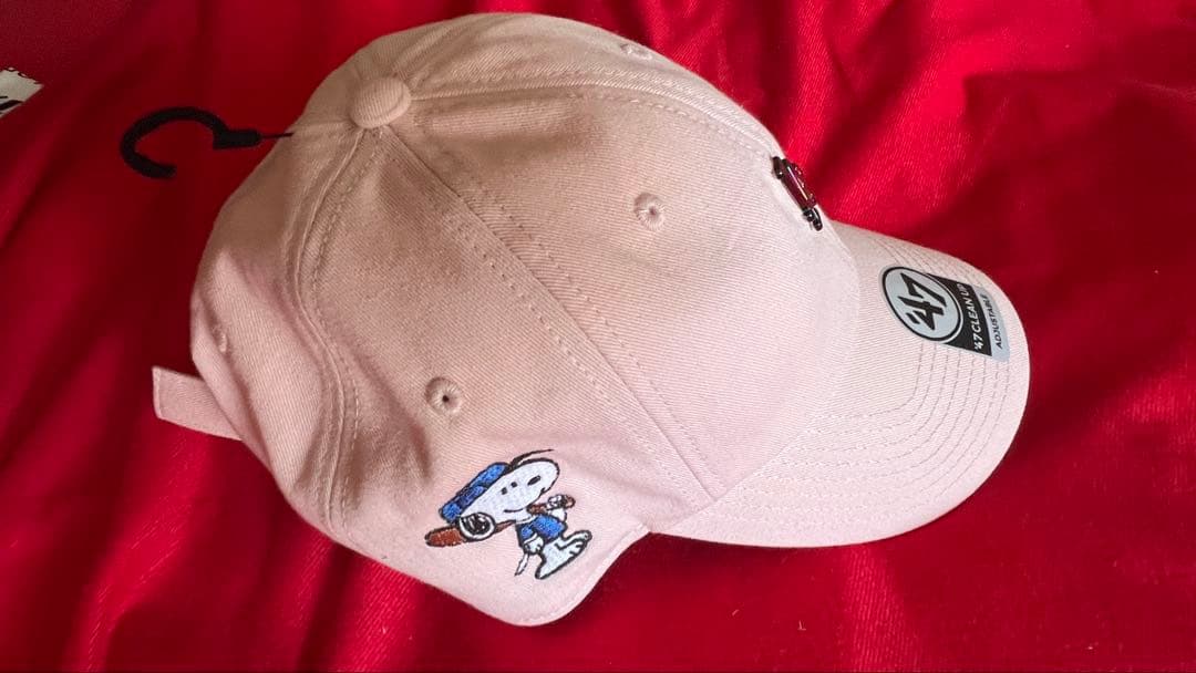 ☆新品☆キャップ　ドジャース　ピンク　スヌーピー ピーナッツ