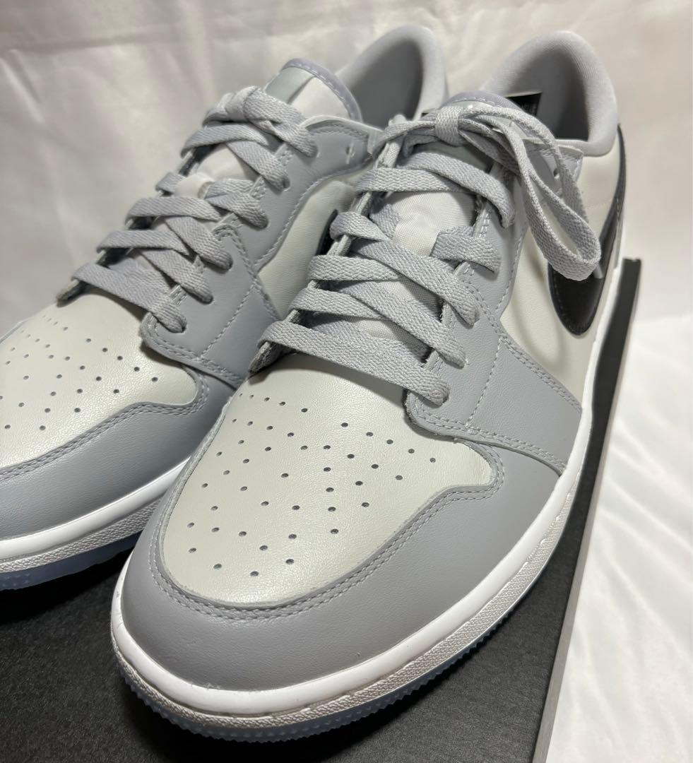 新品 Nike Air Jordan 1 Low Golf Wolf Grey