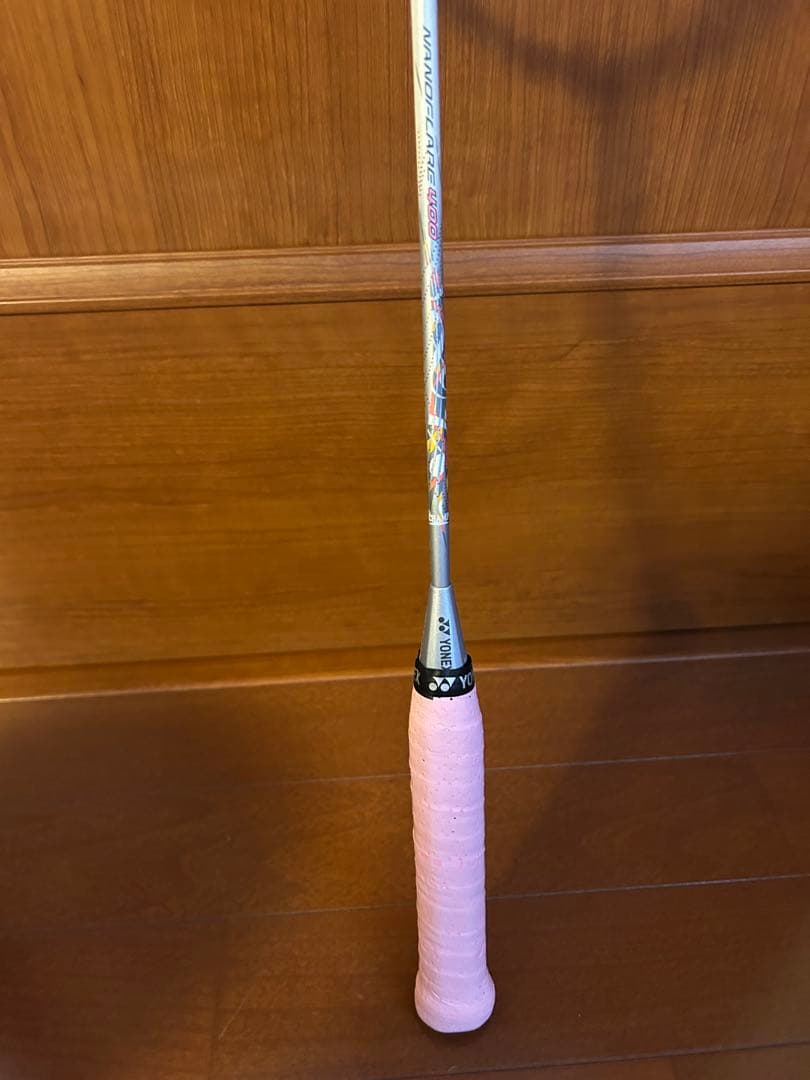 YONEX NANORAY ホワイト ピンク G5