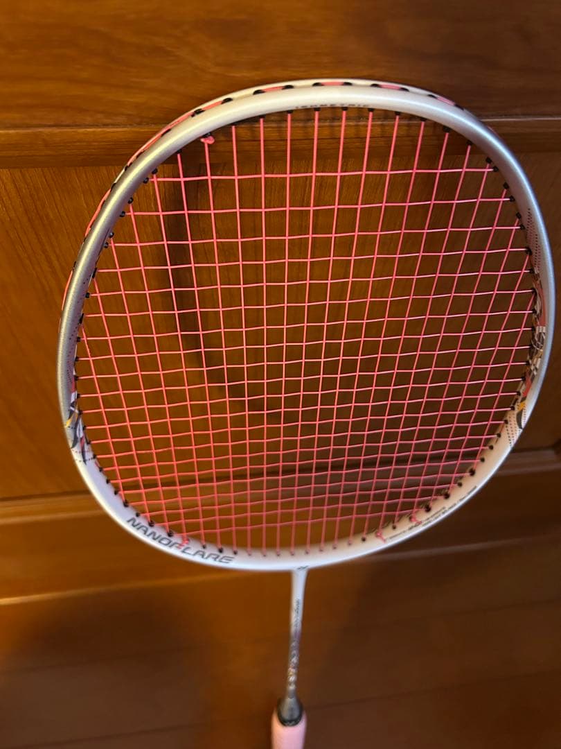 YONEX NANORAY ホワイト ピンク G5