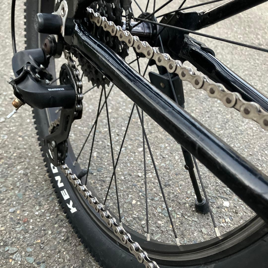 福岡市内直接引取り限定　自転車　ヨツバサイクル　24インチ　マウンテンバイク
