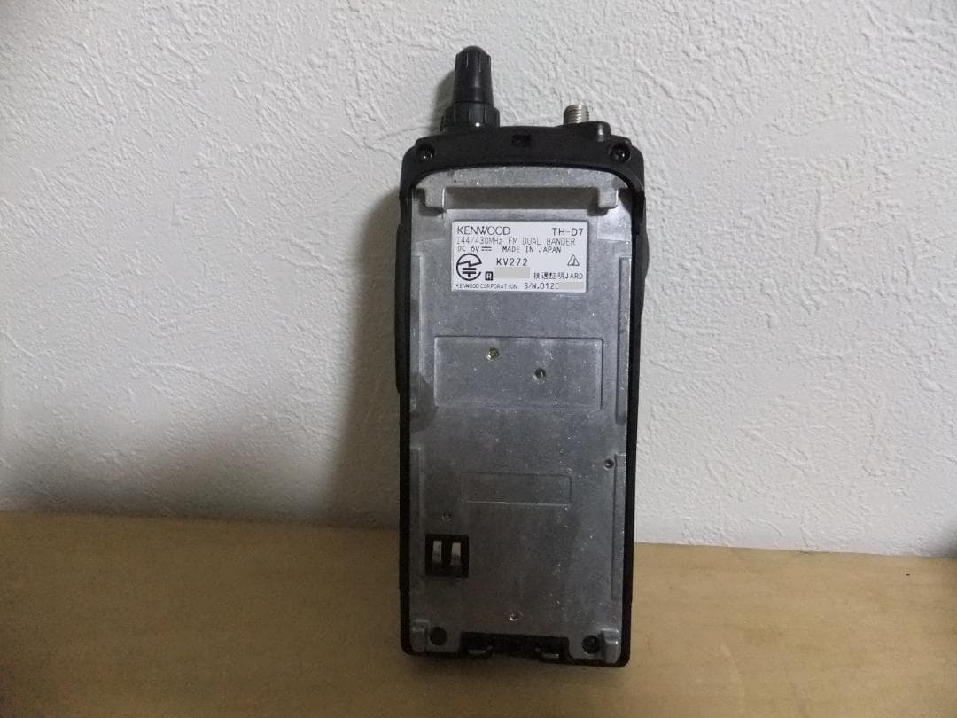☆ケンウッド　144/430MHz帯FMハンディ機　TH-D7（現状渡し）☆