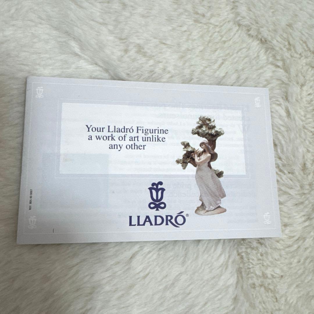 リヤドロ LLADRO 花と少女 綺麗な花ばかり　陶器人形　置物