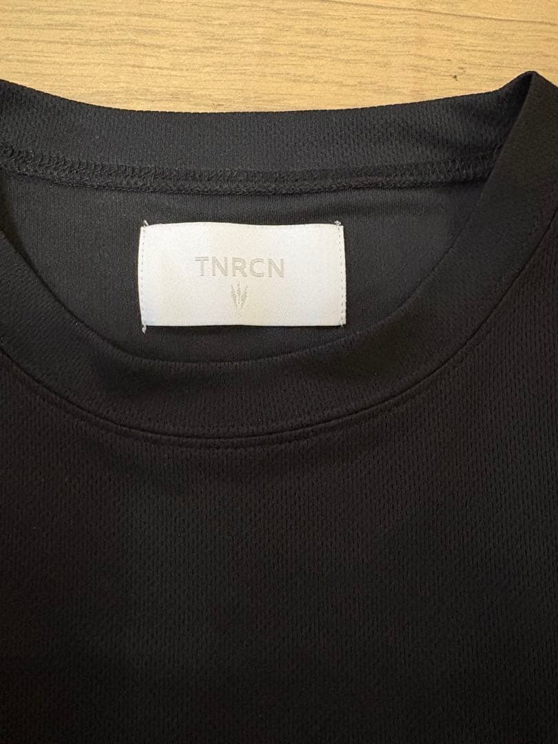 TNRCN ダブルプッシュ Tシャツ ブラック　タイニーリーコン