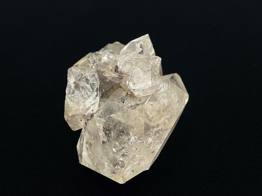 原石クラスター（ハーキマー水晶）