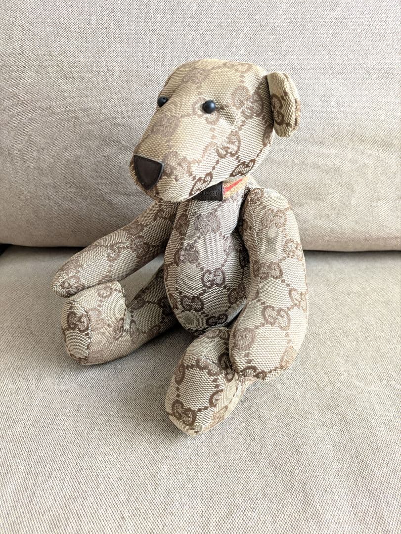 Gucci GGパターン ぬいぐるみ