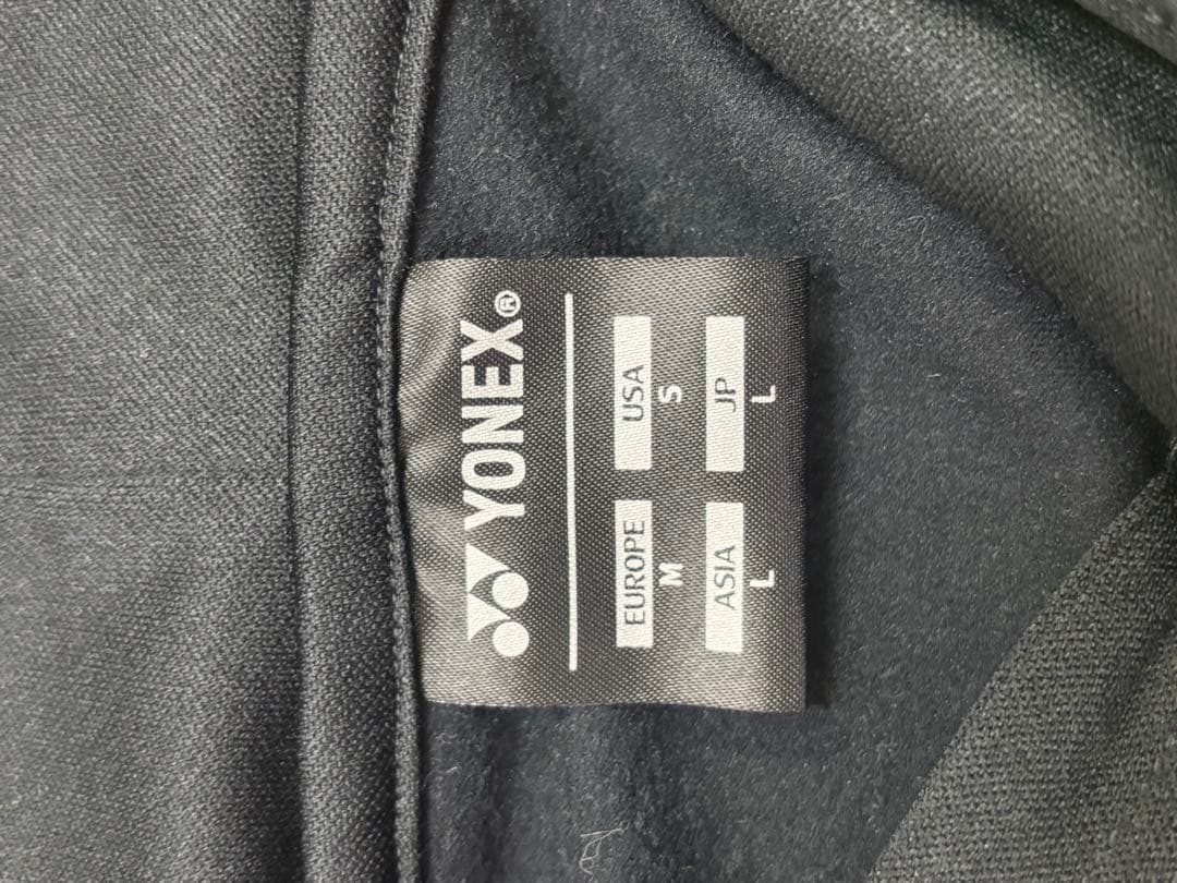 【YONEX サイズL】 フード付きスウェット